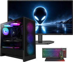 Vengeance Area-V56 NZXT Edition Gaming Desktop PC (Ryzen 7-5700X/32GB DDR4/1TB SSD/GeForce RTX 5050/No OS) and Dell Alienware AW2726DL 27'' QHD 280Hz IPS Monitor Vengeance Area-V56 NZXT Edition Gaming Desktop PC (Ryzen 7-5700X/32GB DDR4/1TB SSD/GeForce RTX 5050/No OS) and Dell Alienware AW2726DL 27'' QHD 280Hz IPS Monitor