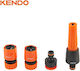 Kendo 60682 Bewässerungszubehör-Set & Düse 1/2"