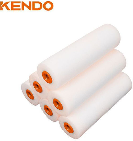 Kendo 46527 Schaumstoffwalze Set 6 Stück 100 mm
