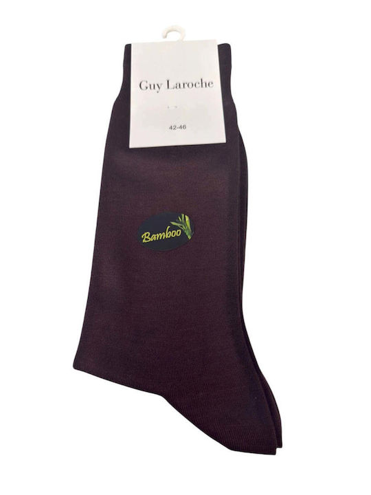 Guy Laroche Мъжки кафяви чорапи