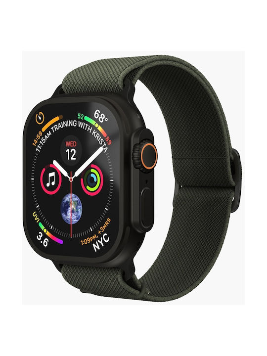 Vonmahlen Classic Nylon Loop 38 40 41 42 mm Einheitsgröße Oliv Schwarz Vonmahlen Classic Nylon Loop 38 40 41 42 mm Einheitsgröße Oliv Schwarz