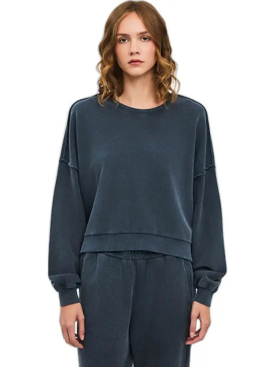 Dirty Laundry Дамски суитшърт Vintage Blue
