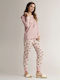 Infiore Winter Women's Pink Pyjama Set