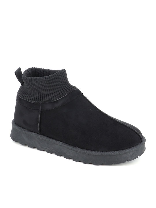 Damen-Stiefeletten Schwarz 322/1203_SCHWARZ