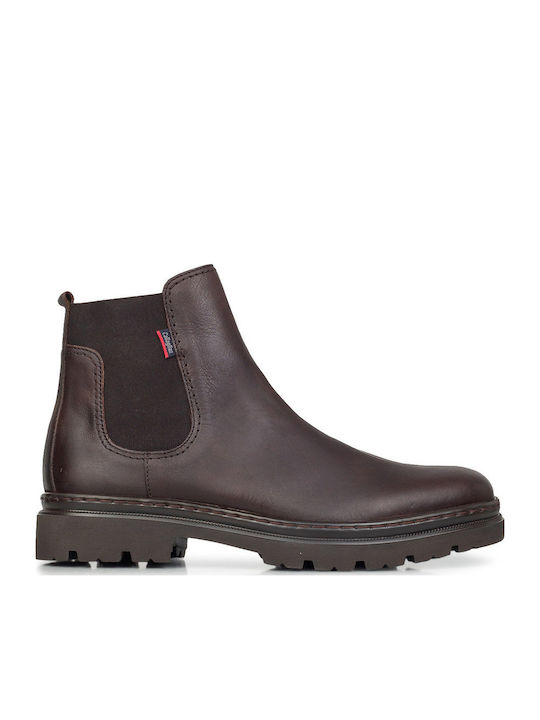 Callaghan Brown Ankle Boots