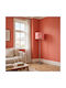 Stehlampe mit E27-Lampenfassung Rot