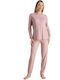 Relax Anatomic Winterliches Damen-Pyjama-Set Rosa 3426053-Rosa