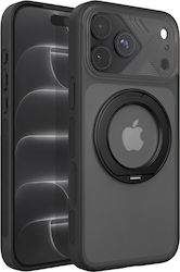 Pango Magsafe Case Iphone 18 Pro Translucent Back Rotating Ring Black Transparent Pango Magsafe Case Iphone 18 Pro Translucent Back Rotating Ring Black Transparent