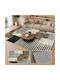 Homeone Mj115 Rectangular Rug with Fringes Multicolour 50x80cm