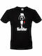 Tstudio Darth Vader Godfather Star Wars Black Cotton T-shirt