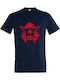 Tstudio Back I'll Be Star Wars Master Yoda Tricou Star Wars Albastru din Bumbac