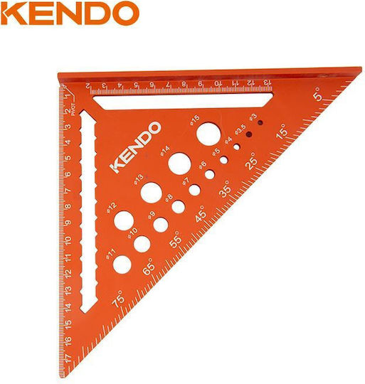 Kendo Γωνιόμετρο Μαραγκών Μήκους 17.78εκ.