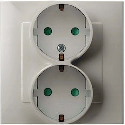 Ospel Szafir Double Power Socket Ospel Szafir Double Power Socket