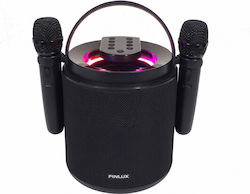 Finlux Ηχείο Karaoke με Ασύρματα Μικρόφωνα BU40MIC2