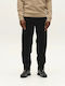 Herren Jeanshose Loose Fit Schwarz