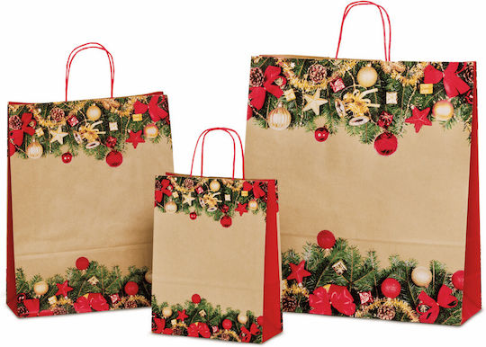 Paper Packaging Bags with Handle 22x10x29 cm 250 pcs