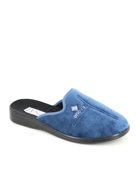 B-Soft Men's Slippers Blue 329/32904_Blue