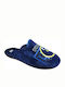 Herren Hausschuhe Blau Anatomisch