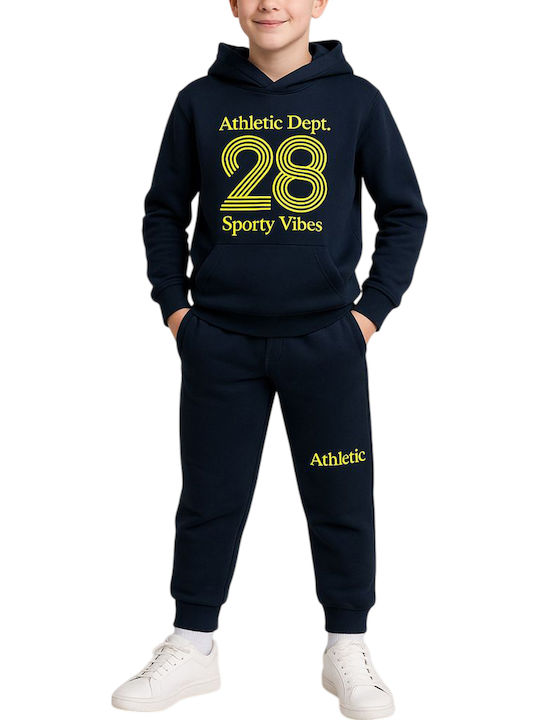 Action Sportswear Kids Blue Tracksuit Set
