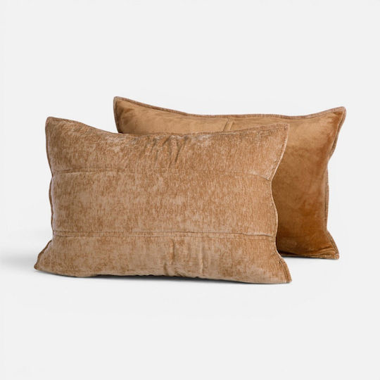 Nef-Nef Homeware Vania Pillowcase Set Caramel 52x72cm