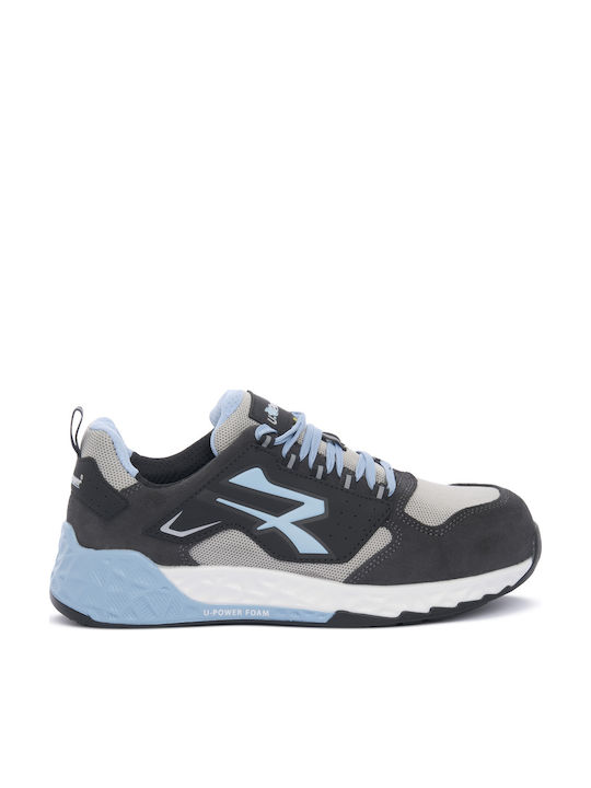 Upower Black Work Shoe S1PS with ESD, FO, HI, HRO, SR Certification