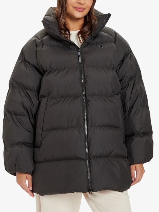 PUMA Дамско Зимно Puffer Яке Black