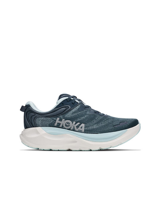 HOKA Gaviota 6 Damen Laufschuhe Faded Navy - Glimmering Blue