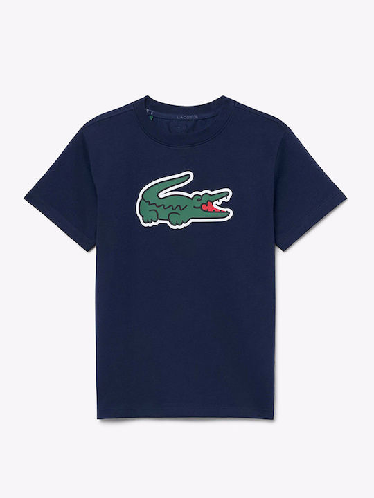 Lacoste Παιδικό T-shirt Navyblue