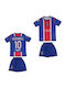 Set de Fotbal pentru Copii Dembele Psg 2026-2027 Albastru Balón De Oro Roșu Albastru Unisex Copii Ab212