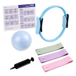 Relaxdays Set Pilates din 6 Piese 10054388_45 C...