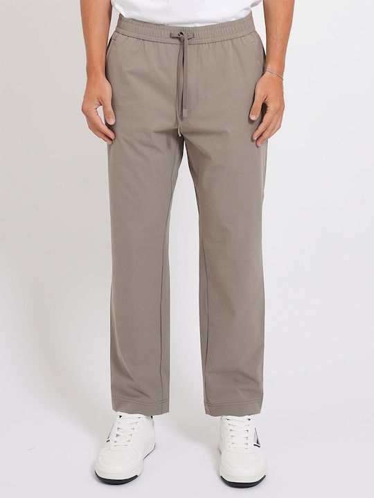 Boss Παντελόνι Φόρμας Khaki