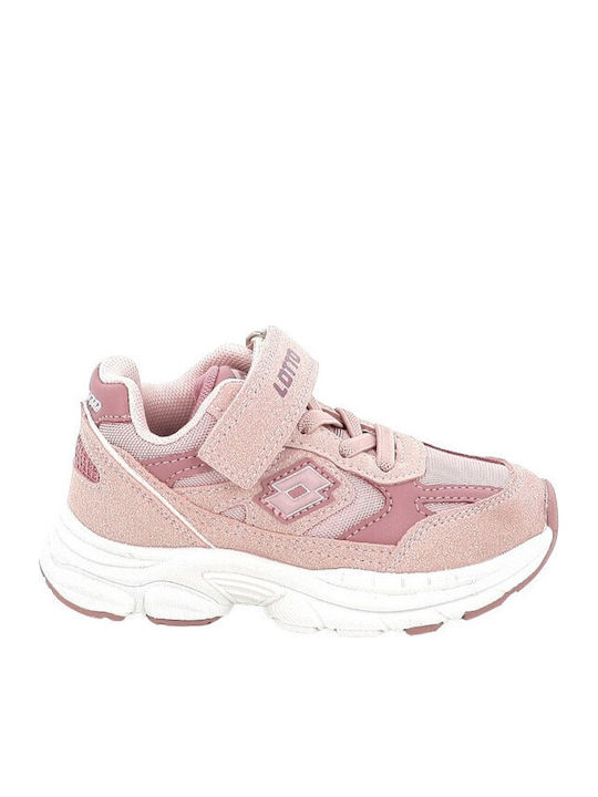 Lotto Kinder Sneaker mit Klettverschluss Bordeaux