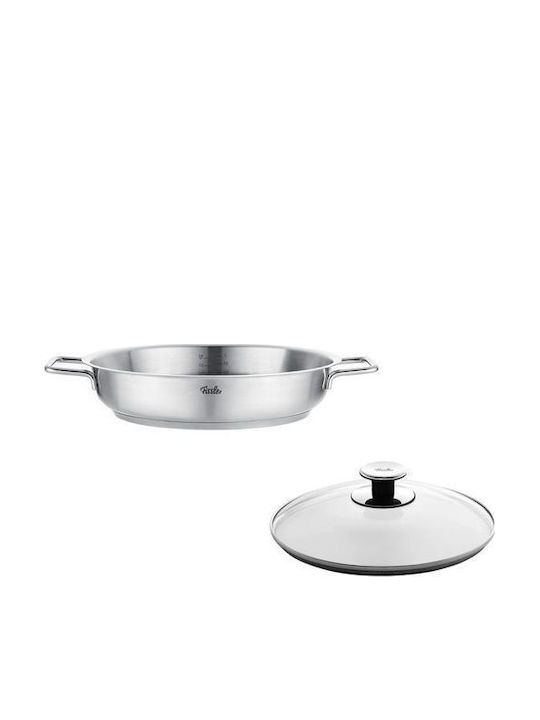 Fissler Pure Bratpfanne aus Edelstahl 28 cm