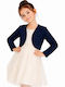 Kids Dark Blue Bolero