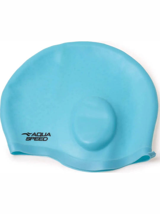 Aqua Speed Ear Cap Comfort Roomy Silicone Swimm...
