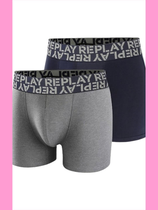 Men's Multicolour Printed Boxers 2Pack