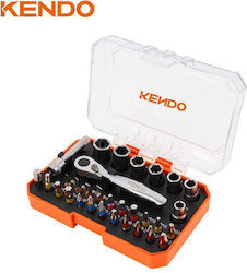 Kendo 20504 Ratchet with Sockets 31 Pieces Kendo 20504 Ratchet with Sockets 31 Pieces