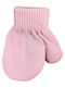 Kinderhandschuhe Fäustlinge Gestrickt für Neugeborene Rosa