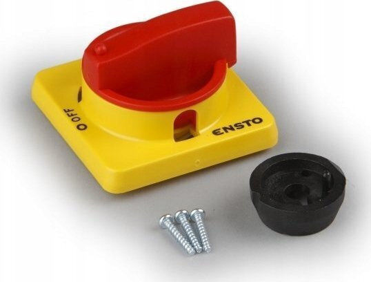 Ensto Red-Yellow Door Interlock Handle Ksh48