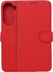 Senso Classic Book din Piele Roșie (Redmi A7 Pro)