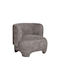 Brea 143 Swivel Armchair Brown 78x72x79cm
