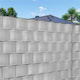 Sârmă pentru Împrejmuirea Grădinii din PVC 19 cm 20 Bucăți Gri