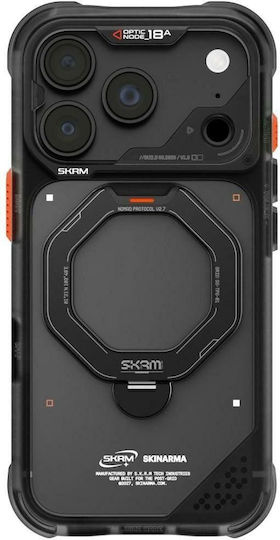 Skinarma Case Saturn Magsafe + Rotating Kick Stand Iphone 18 Pro 17 Pro Black Sk-2026ipp6.3-saturn-blk