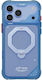 Skinarma Husa Saturn MagSafe + Suport Rotativ iPhone 18 Pro Max 17 Pro Max Albastru Sk-2026ipp6.9-saturn-blu