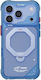 Skinarma Husă Saturn MagSafe + Suport Rotativ iPhone 18 Pro 17 Pro Albastră Sk-2026ipp6.3-saturn-blu