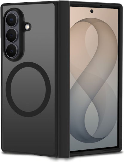 Tech-Protect Magpeak Silikon-/Kunststoff-Backcover Schwarz (Galaxy Z Fold8 Ultra)