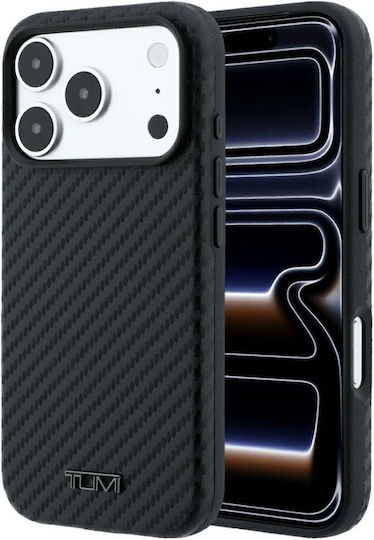 Tumi Umschlag Rückseite Metallisch Schwarz für iPhone 18 Pro Max / 17 Pro Max