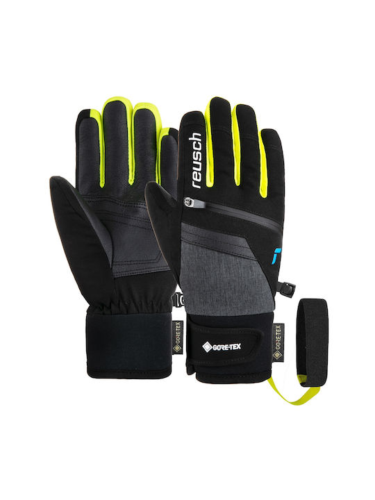 Reusch Детски Ръкавици за Ски и Сноуборд с Gore-Tex Мембрана Черни