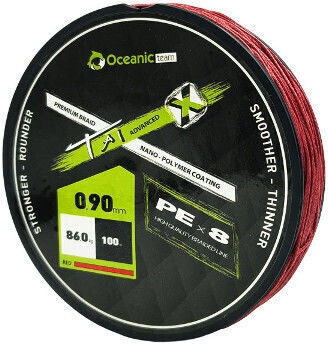 Oceanic Advanced Χ PEx8 Νήμα Ψαρέματος 100m / 0.60mm / 59kg