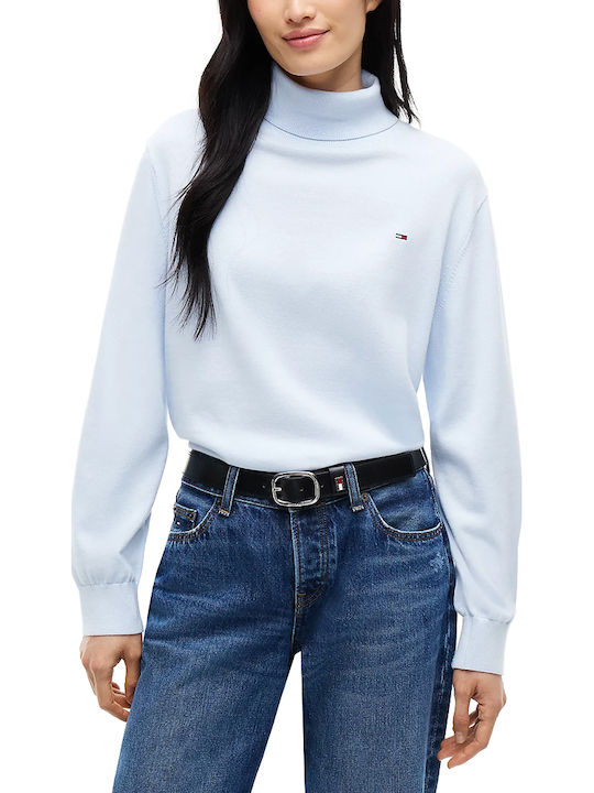 Pulover Tommy Hilfiger Albastru Deschis